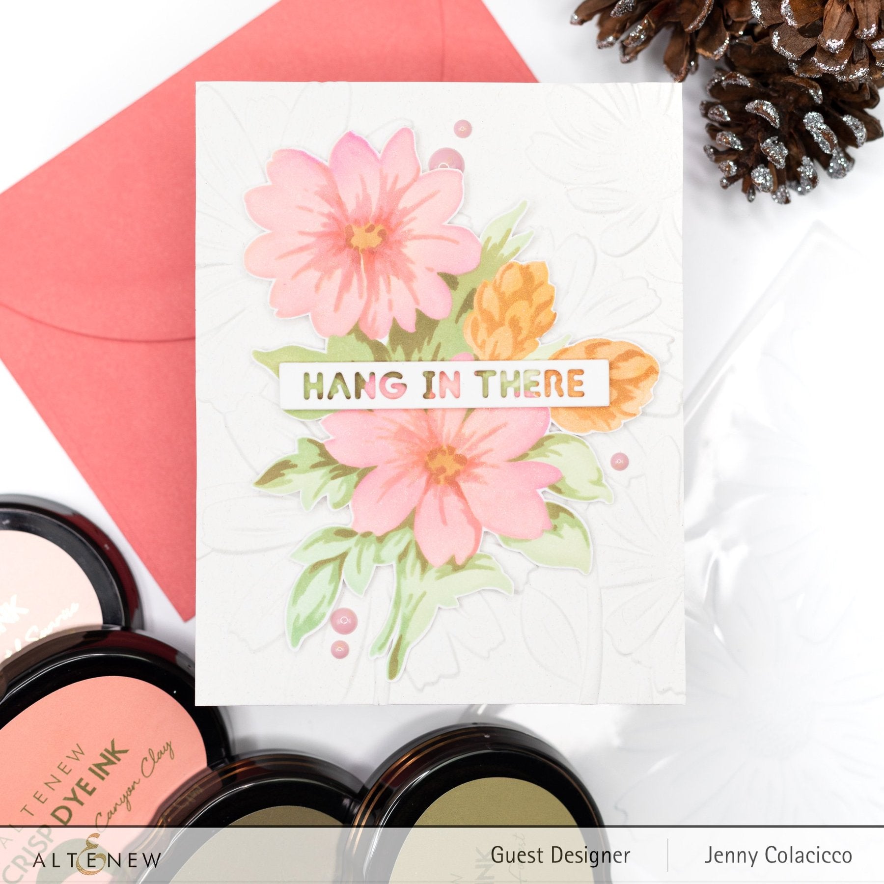 Altenew - 3D Embossing Folder - Daisies-ScrapbookPal