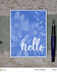 Altenew - 3D Embossing Folder - Daisies-ScrapbookPal