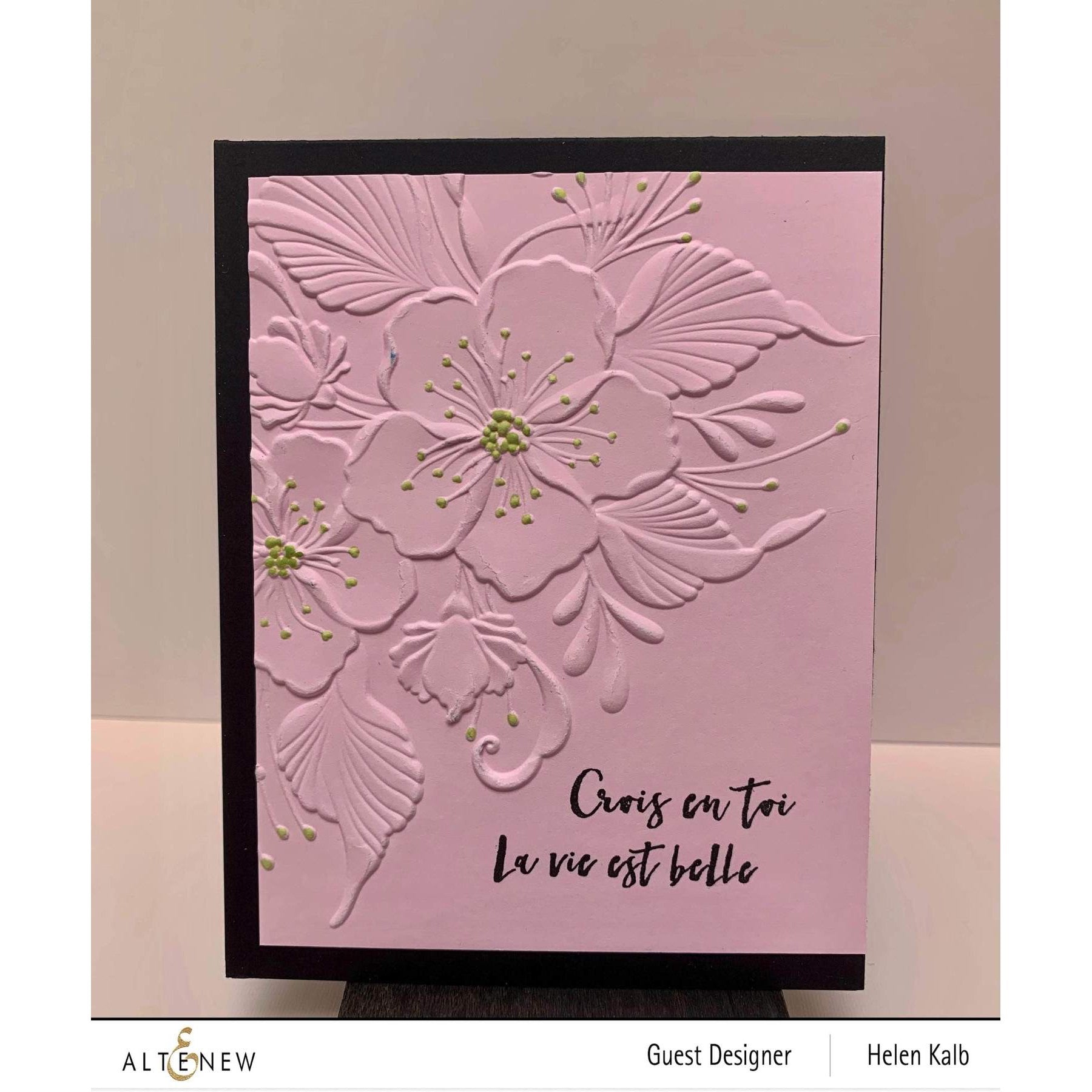 Altenew - 3D Embossing Folder - Decorative Florals-ScrapbookPal