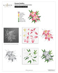 Altenew - 3D Embossing Folder - Dreamy Daylilies-ScrapbookPal