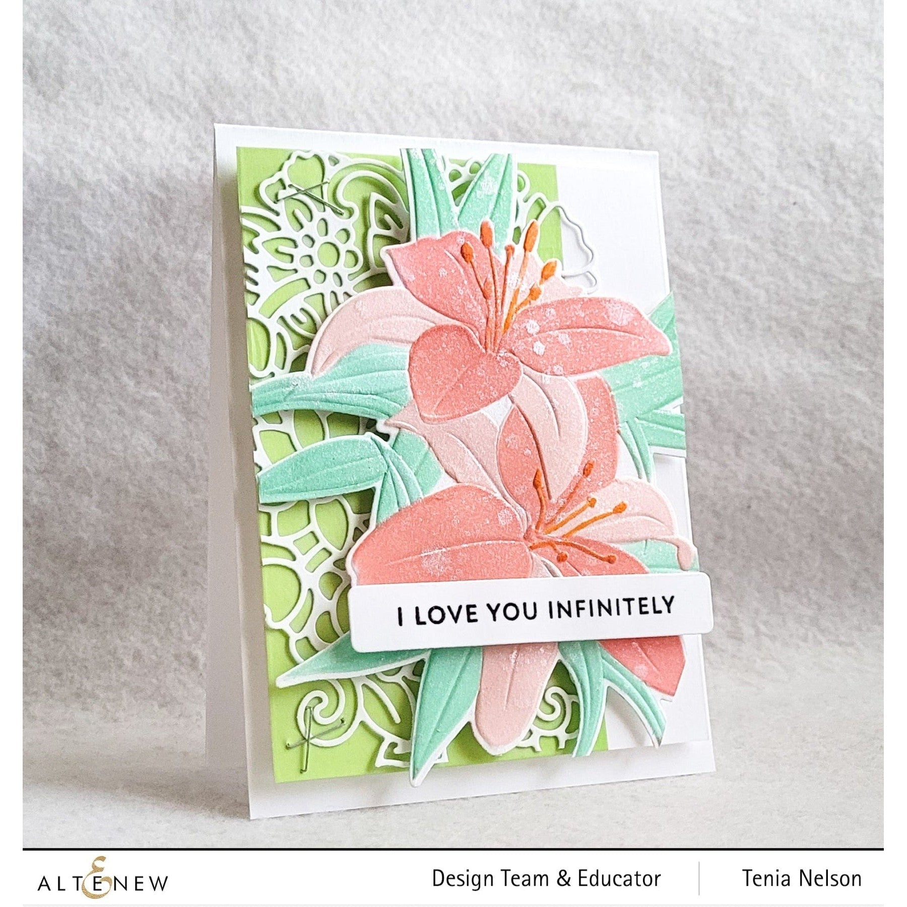 Altenew - 3D Embossing Folder - Dreamy Daylilies-ScrapbookPal