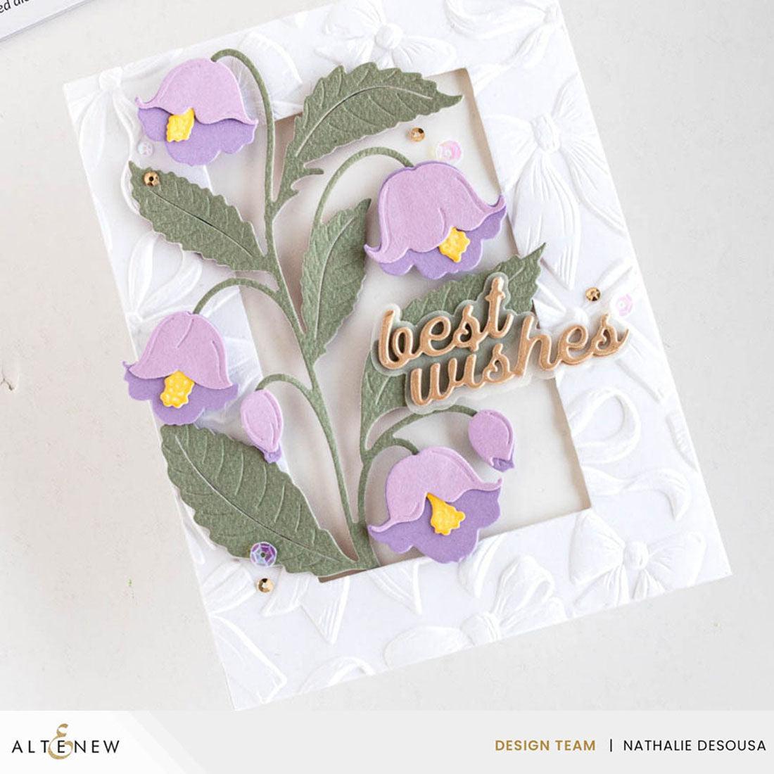 Altenew - 3D Embossing Folder - Elegant Bows-ScrapbookPal