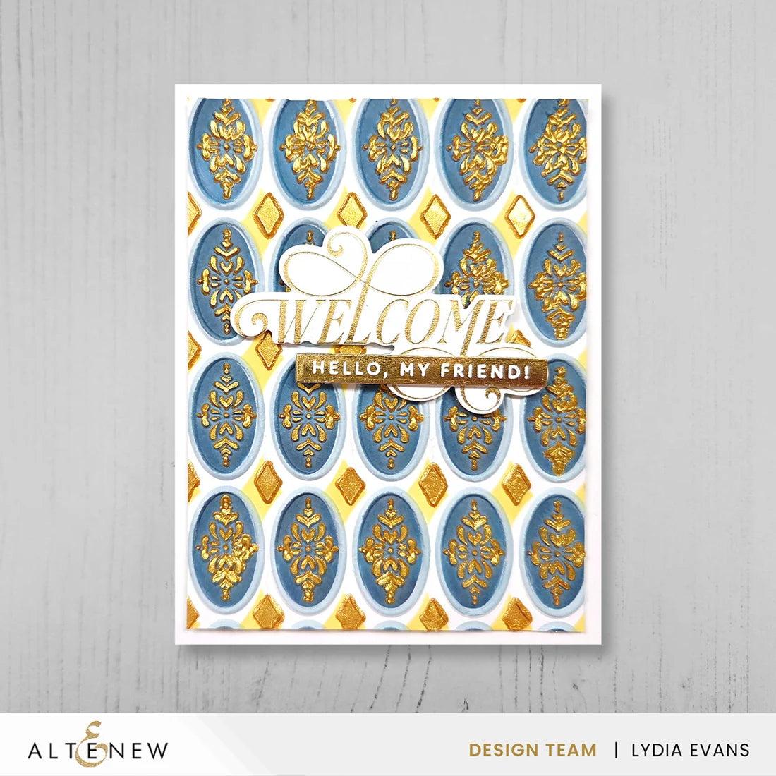 Altenew - Stencils - Heirloom Filigree-ScrapbookPal