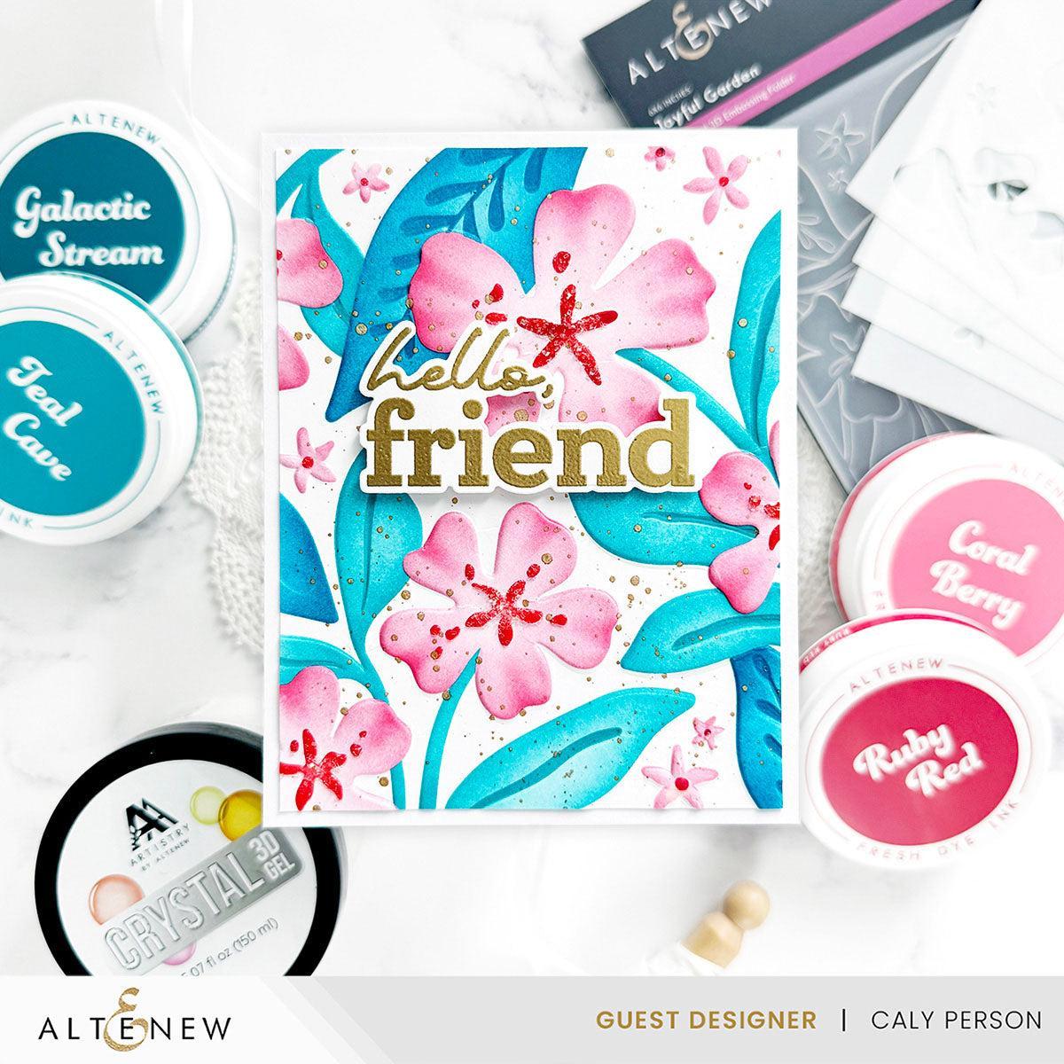 Altenew - Stencils - Joyful Garden-ScrapbookPal