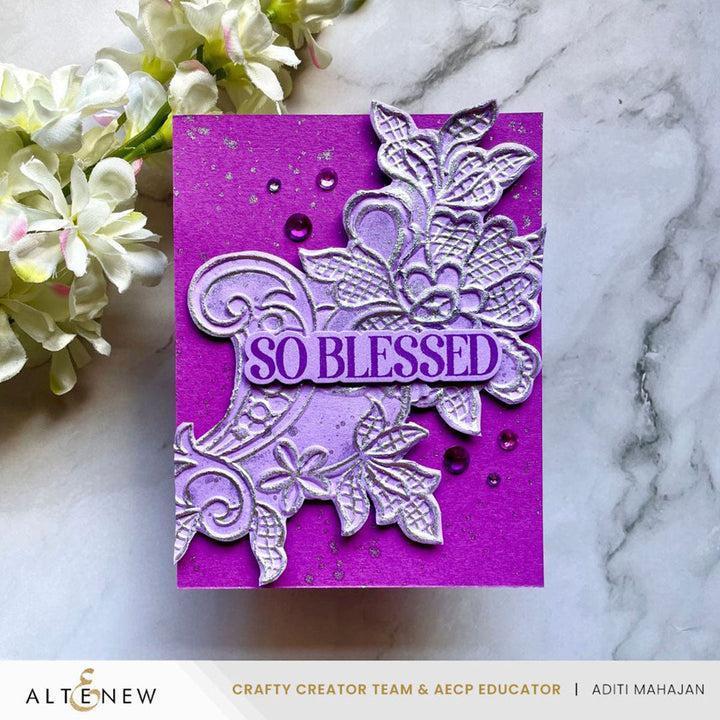 Altenew - 3D Embossing Folder - Lace-ScrapbookPal