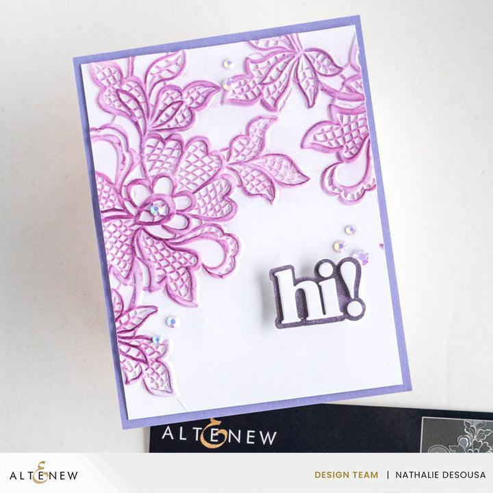 Altenew - 3D Embossing Folder - Lace-ScrapbookPal