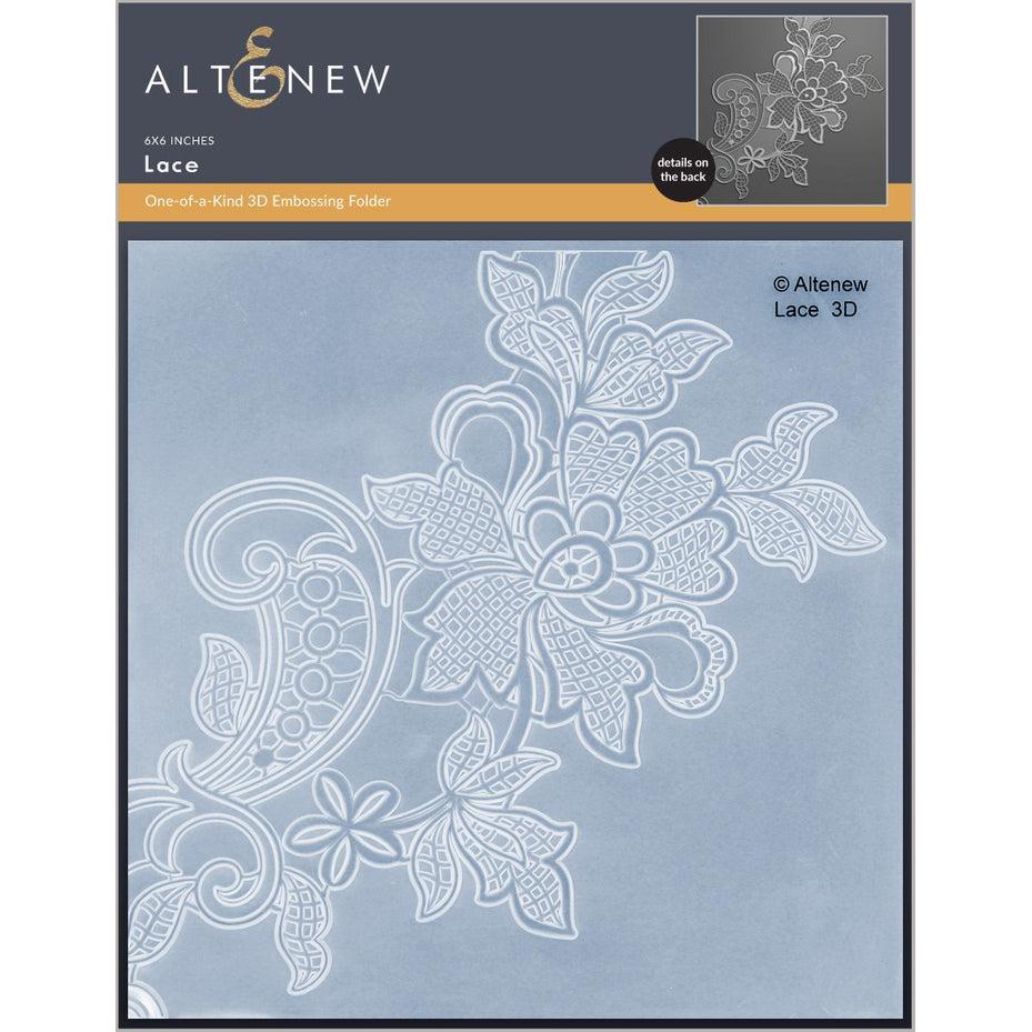 Altenew - 3D Embossing Folder - Lace-ScrapbookPal
