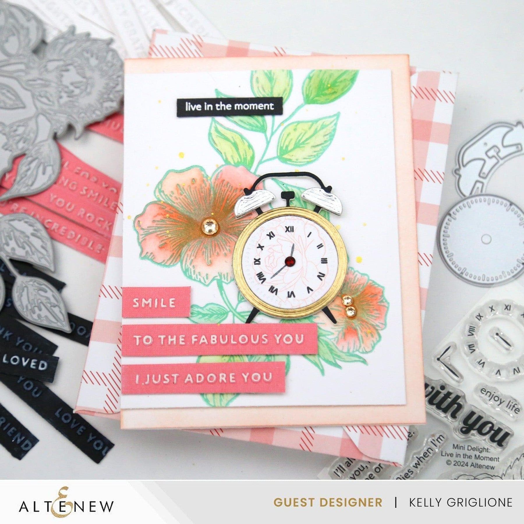 Altenew - 3D Embossing Folder - Raised Sentiments-ScrapbookPal