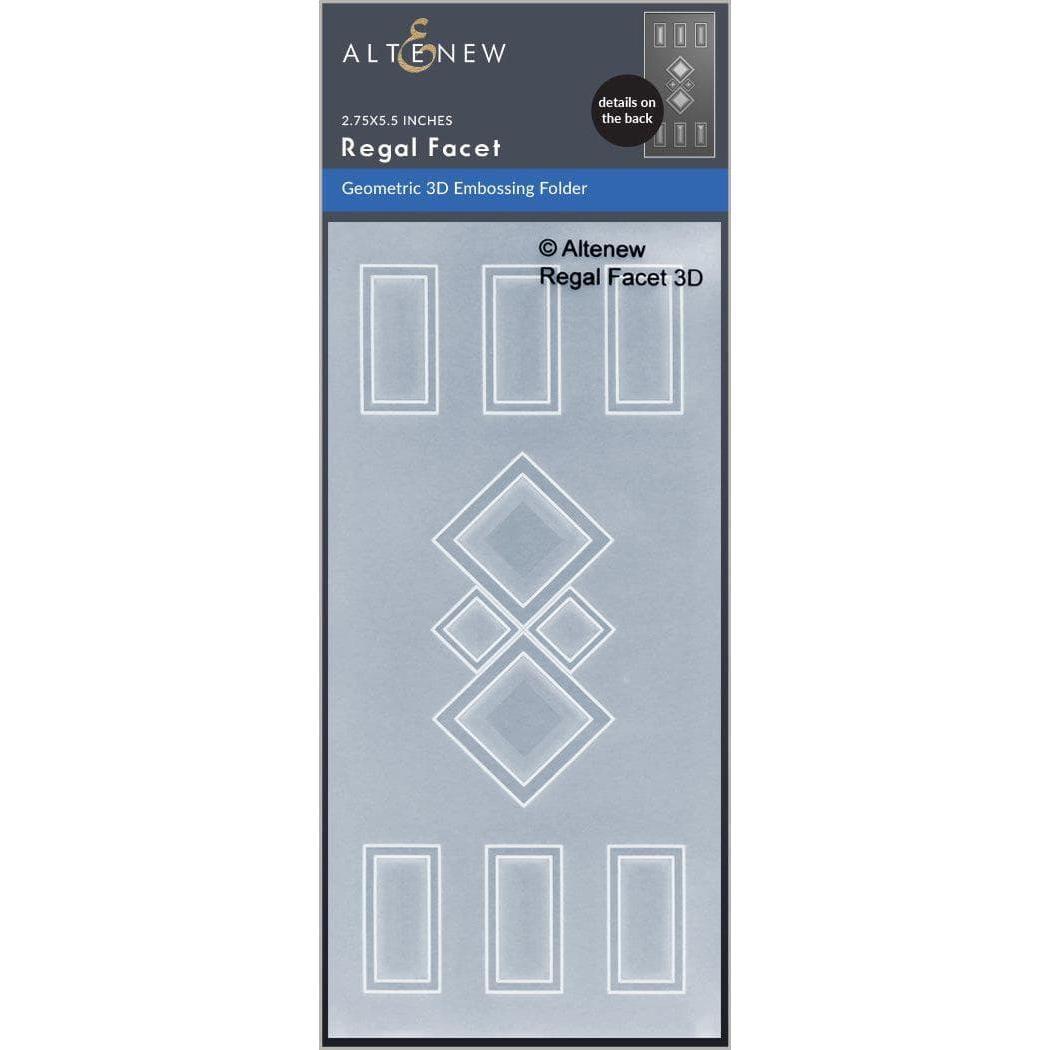 Altenew - 3D Embossing Folder - Regal Facet-ScrapbookPal