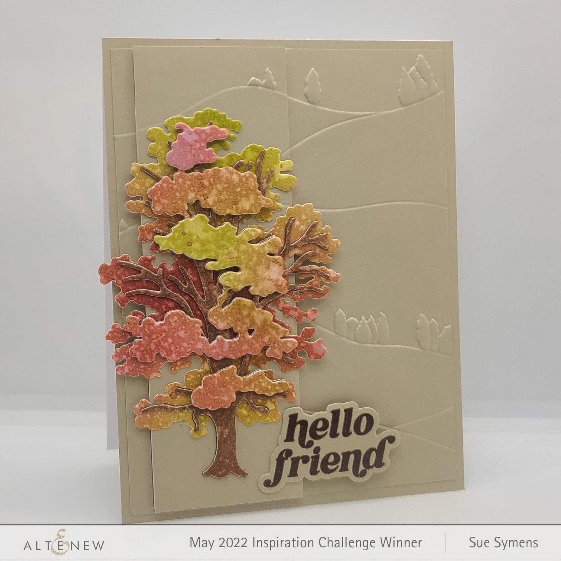 Altenew - 3D Embossing Folder - Rolling Hills-ScrapbookPal