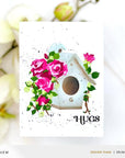 Altenew - 3D Embossing Folder - Rose Garden Birdhouse-ScrapbookPal