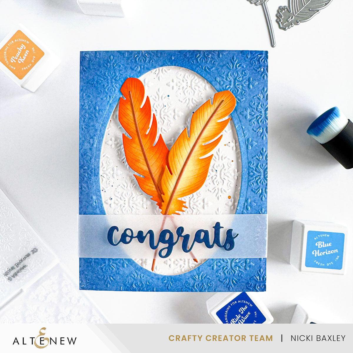 Altenew - 3D Embossing Folder - Royal Brocade-ScrapbookPal