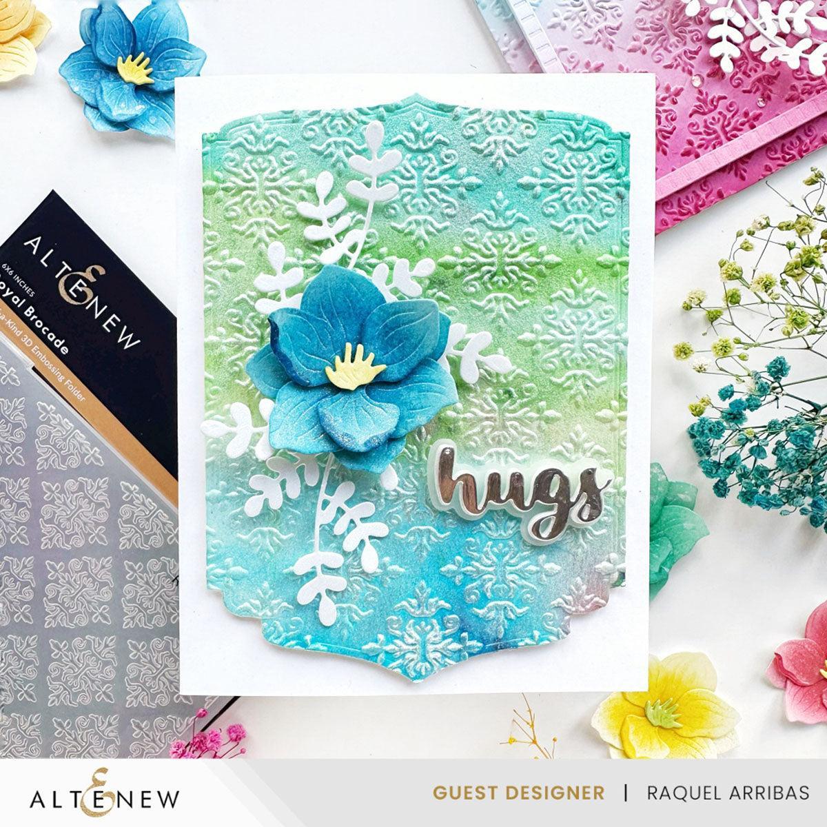 Altenew - 3D Embossing Folder - Royal Brocade-ScrapbookPal
