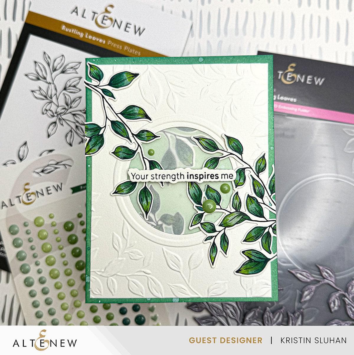 Altenew - 3D Embossing Folder - Rustling Leaves-ScrapbookPal