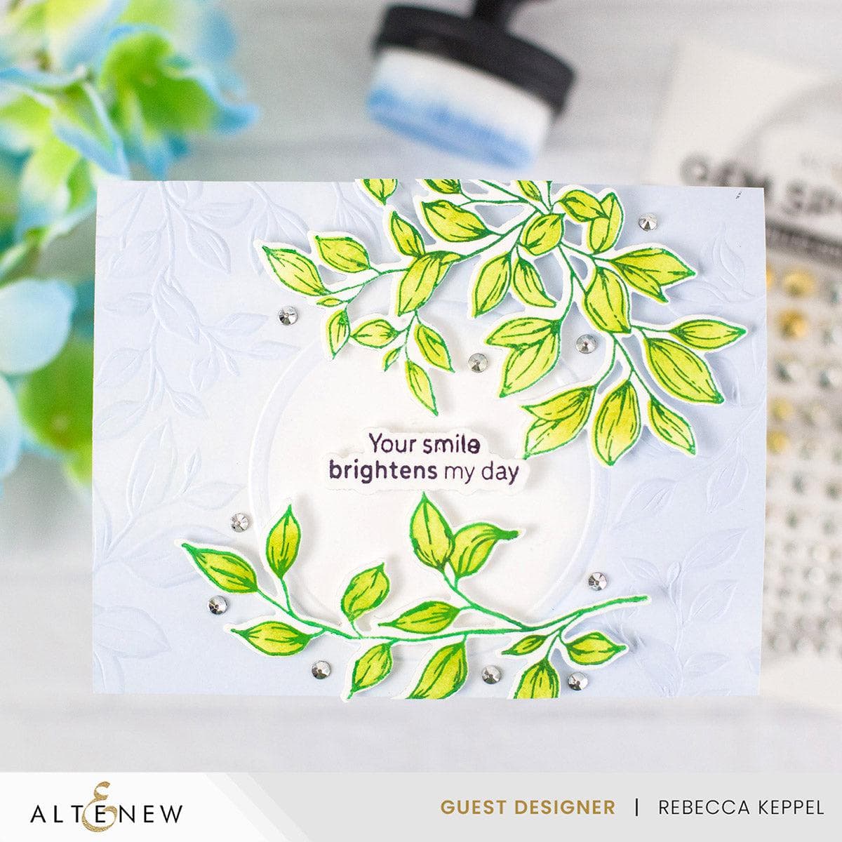 Altenew - 3D Embossing Folder - Rustling Leaves-ScrapbookPal