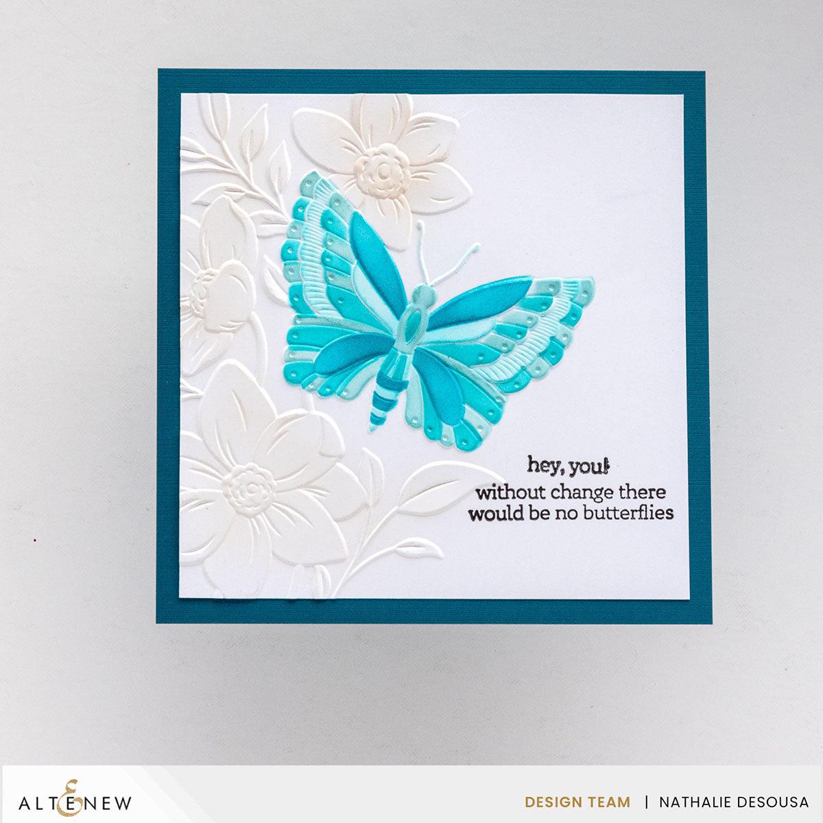 Altenew - 3D Embossing Folder - Serene Garden-ScrapbookPal