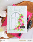 Altenew - 3D Embossing Folder & Stencils - Enchanted Castle Window-ScrapbookPal