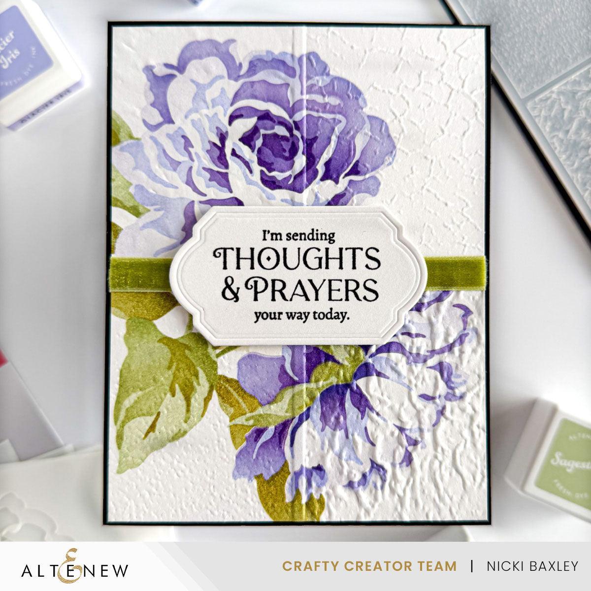 Altenew - 3D Embossing Folder - Textured Blocks-ScrapbookPal