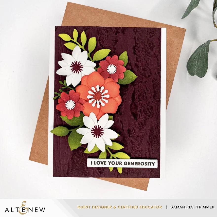 Altenew - 3D Embossing Folder - Weathered Bark-ScrapbookPal