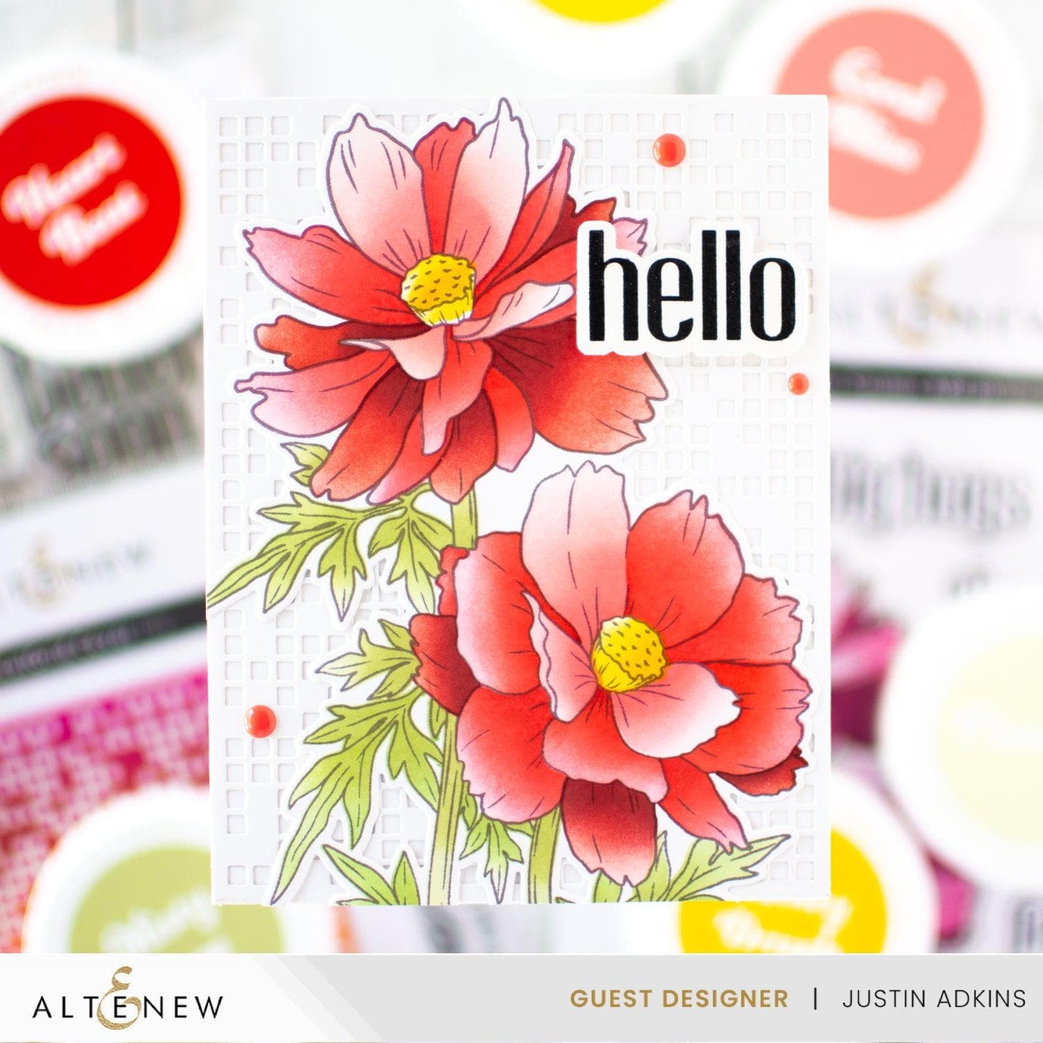 Altenew - Build-A-Garden: Sulfur Cosmos Bundle-ScrapbookPal