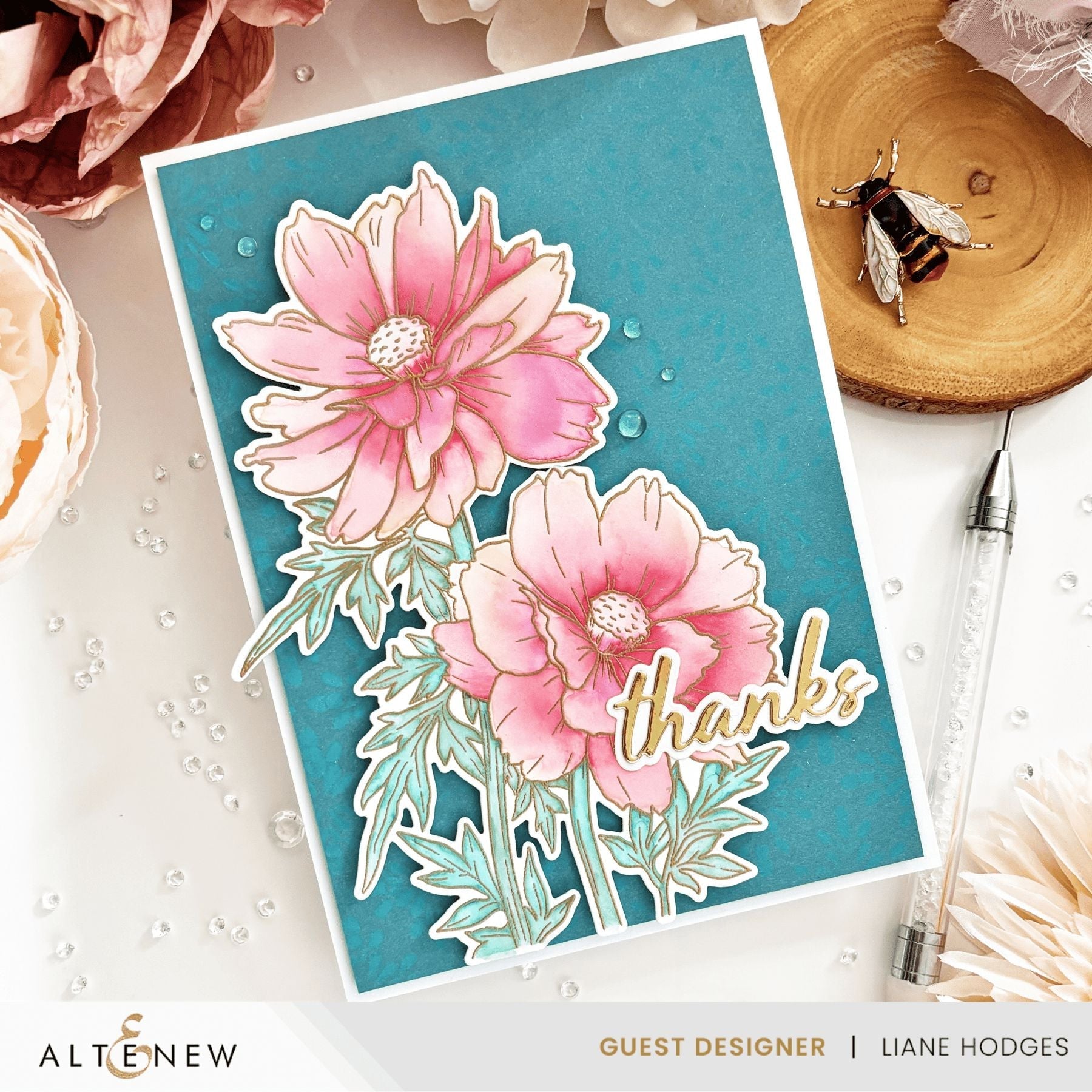 Altenew - Build-A-Garden: Sulfur Cosmos Bundle-ScrapbookPal