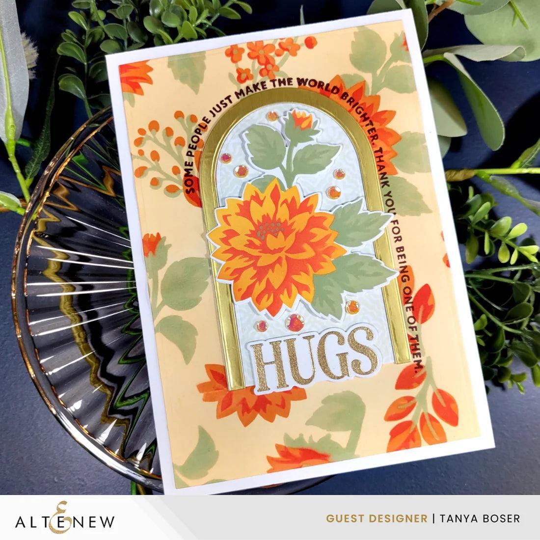 Altenew - Clear Stamps - Arched Sentiments-ScrapbookPal