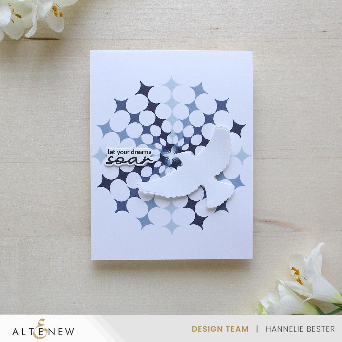Altenew - Clear Stamps &amp; Dies - Geo Play Wreath Builder-ScrapbookPal