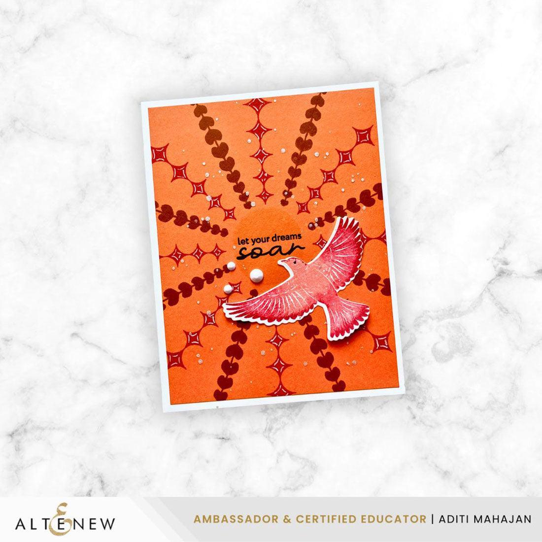 Altenew - Clear Stamps &amp; Dies - Geo Play Wreath Builder-ScrapbookPal