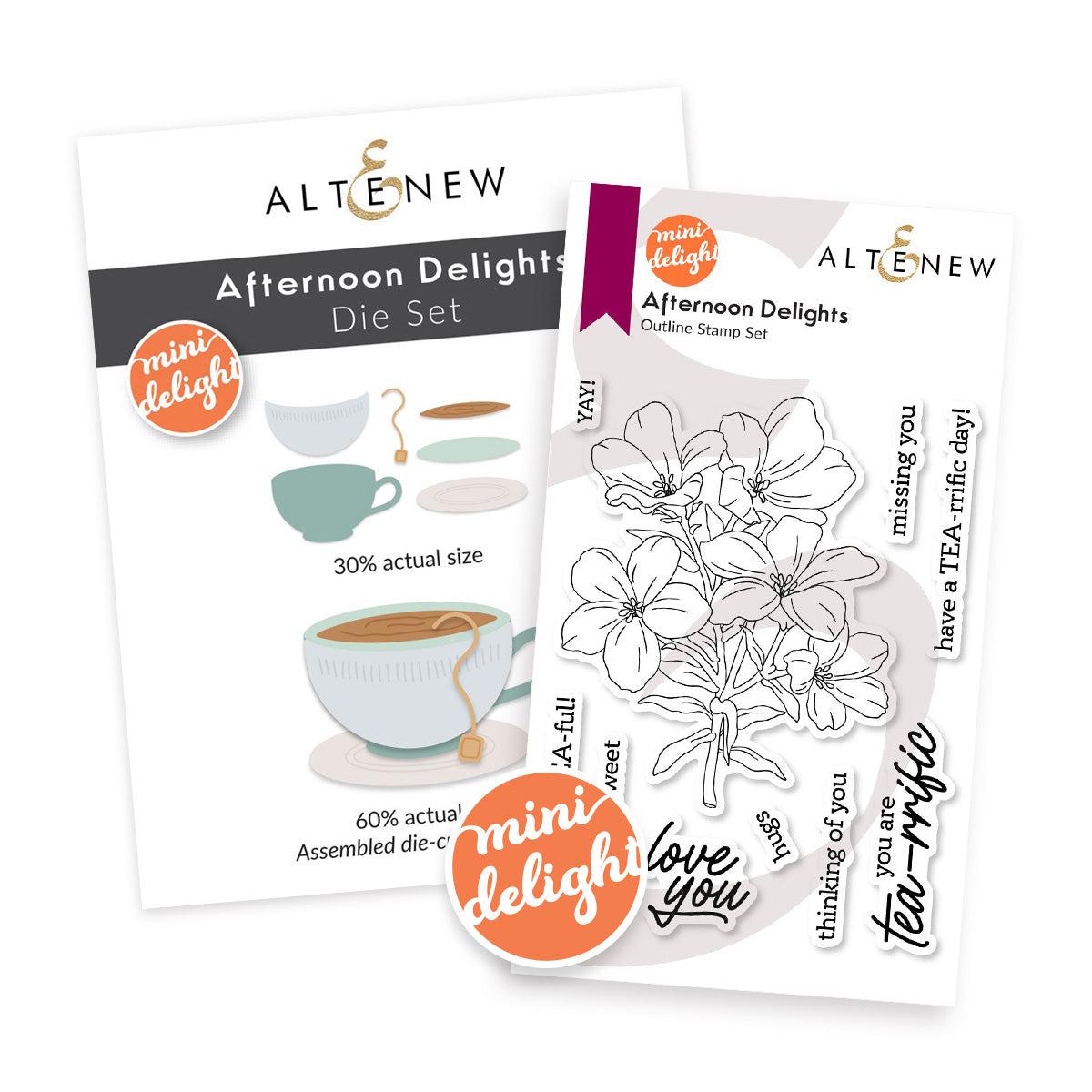 Altenew - Clear Stamps &amp; Dies - Mini Delight: Afternoon Delights-ScrapbookPal