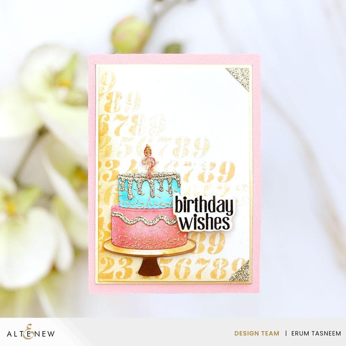 Altenew - Clear Stamps &amp; Dies - Mini Delight: Birthday Wishes-ScrapbookPal