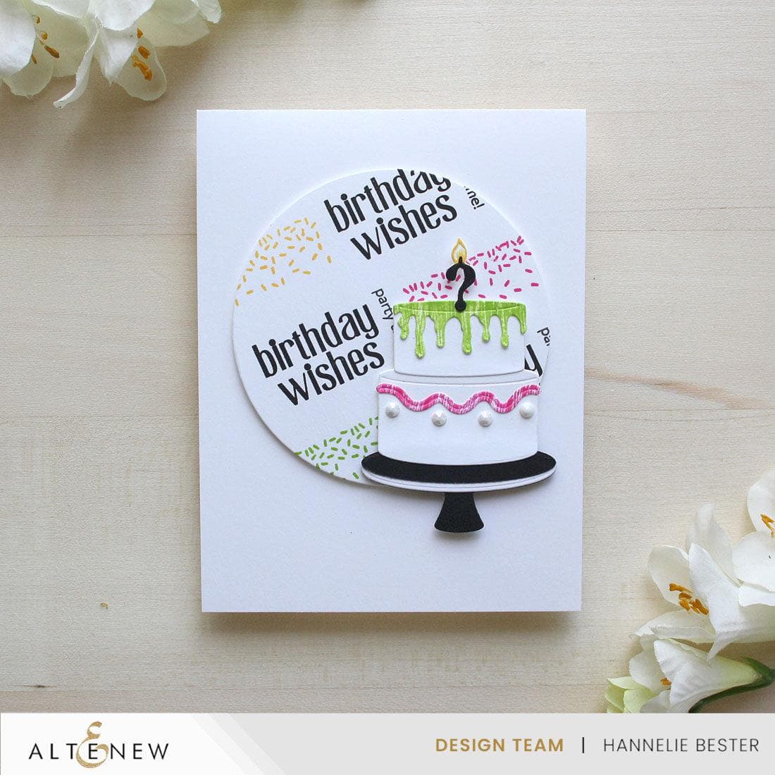 Altenew - Clear Stamps &amp; Dies - Mini Delight: Birthday Wishes-ScrapbookPal