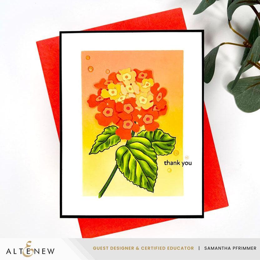 Altenew - Clear Stamps &amp; Dies - Mini Delight: Blooming Lantana-ScrapbookPal