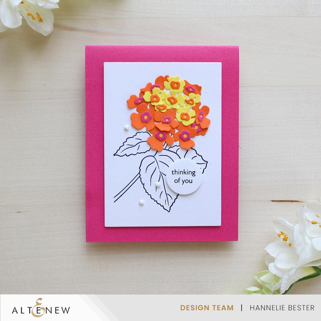 Altenew - Clear Stamps &amp; Dies - Mini Delight: Blooming Lantana-ScrapbookPal