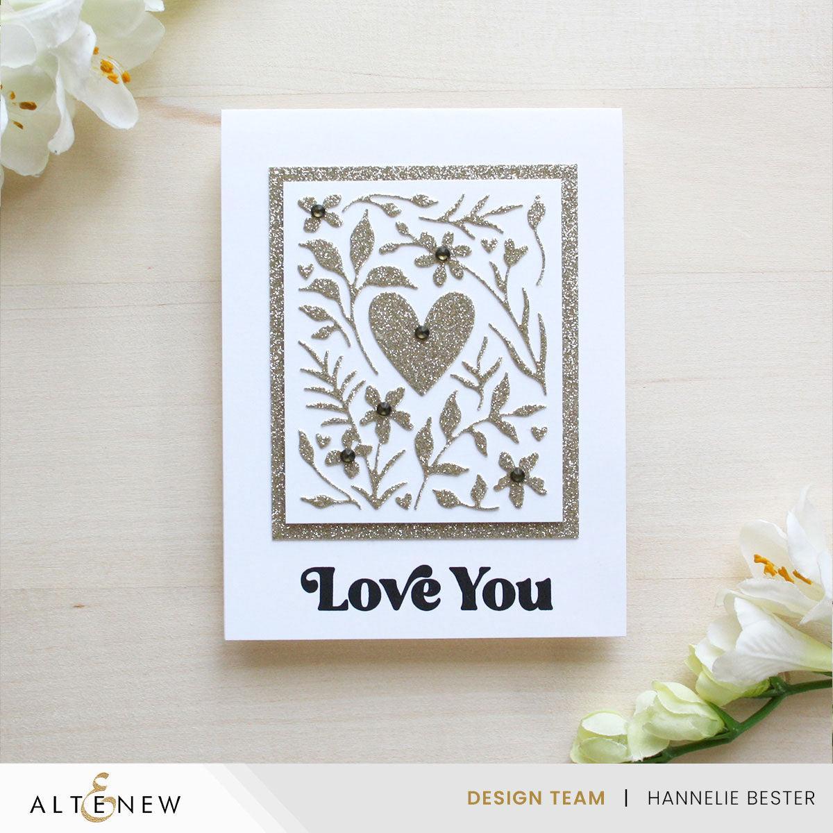 Altenew - Clear Stamps &amp; Dies - Mini Delight: Expressions of the Heart-ScrapbookPal