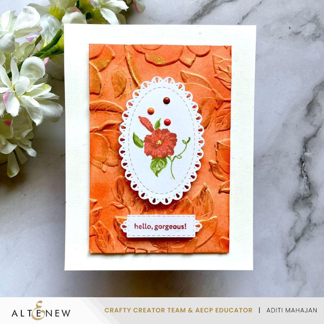 Altenew - Clear Stamps &amp; Dies - Mini Delight: Fabulous Flowers-ScrapbookPal
