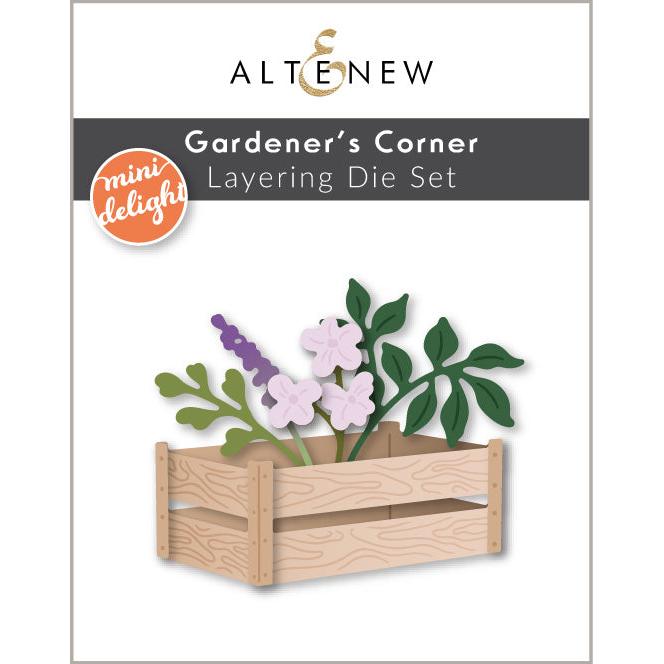 Altenew - Clear Stamps &amp; Dies - Mini Delight: Gardener's Corner-ScrapbookPal