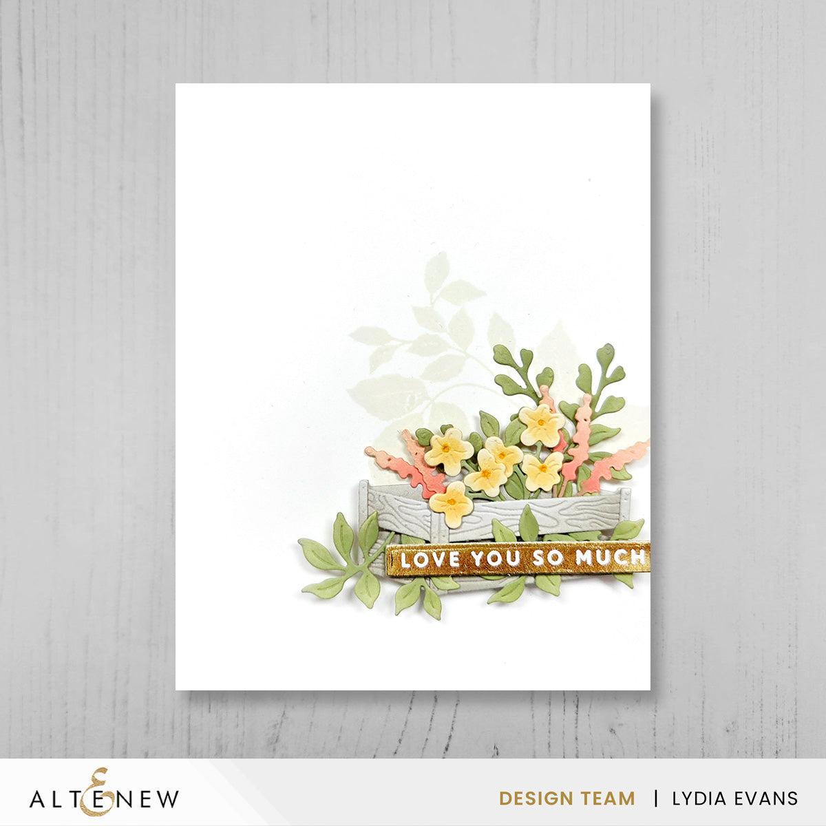 Altenew - Clear Stamps &amp; Dies - Mini Delight: Gardener's Corner-ScrapbookPal