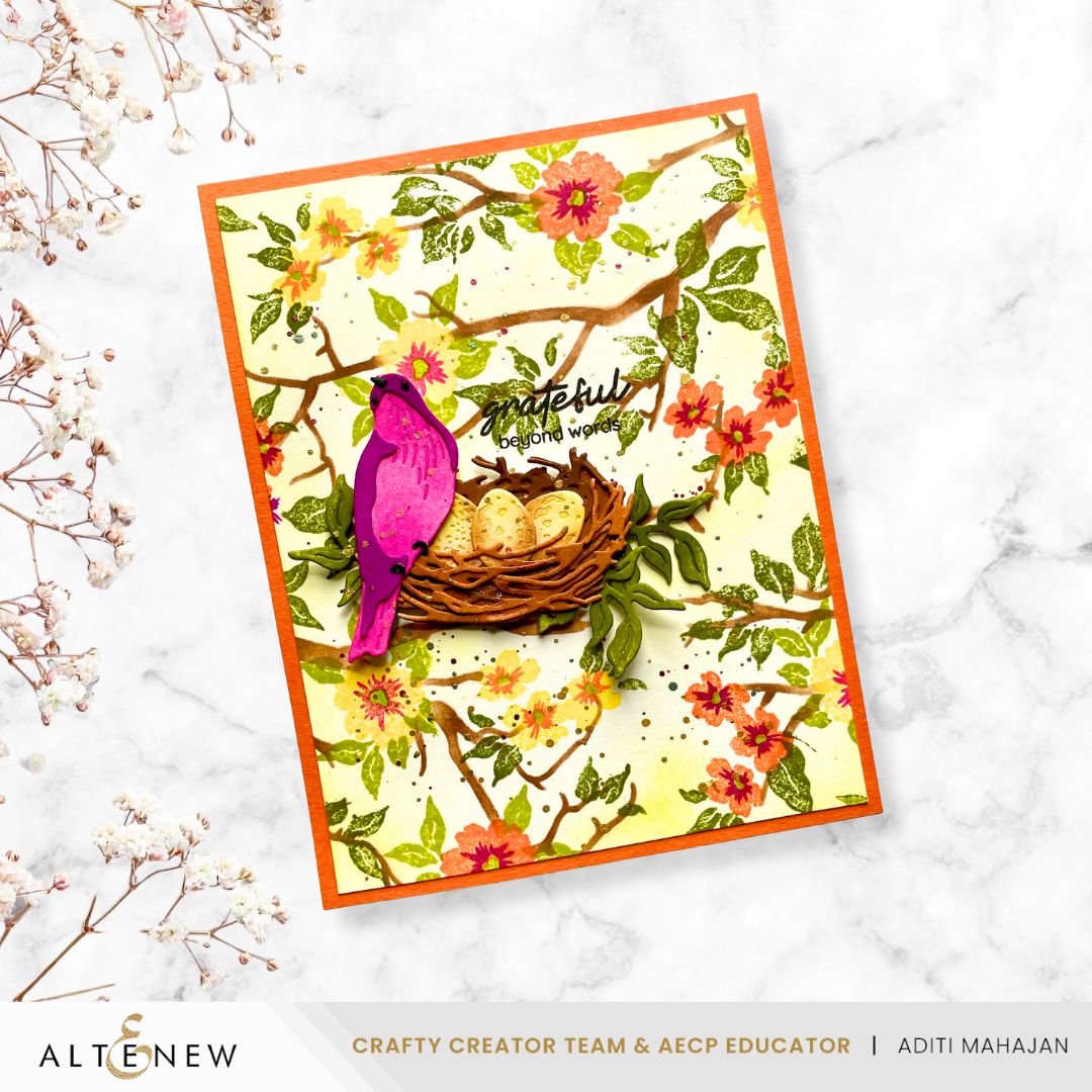 Altenew - Clear Stamps &amp; Dies - Mini Delight: Nestled Whimsy-ScrapbookPal