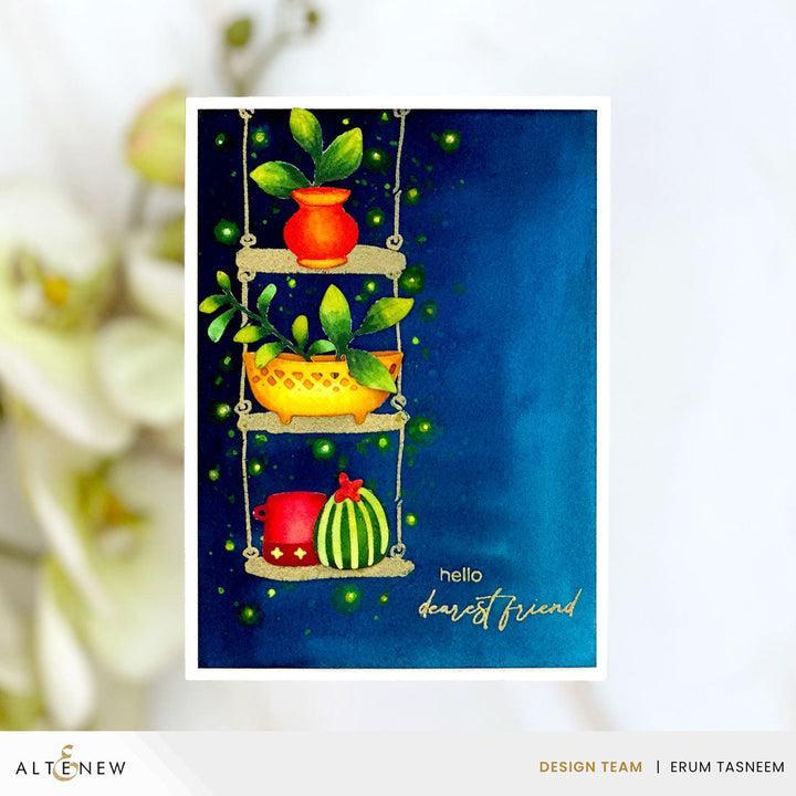 Altenew - Clear Stamps &amp; Dies - Mini Delight: Potted Shelves-ScrapbookPal