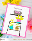 Altenew - Clear Stamps & Dies - Mini Delight: Potted Shelves-ScrapbookPal