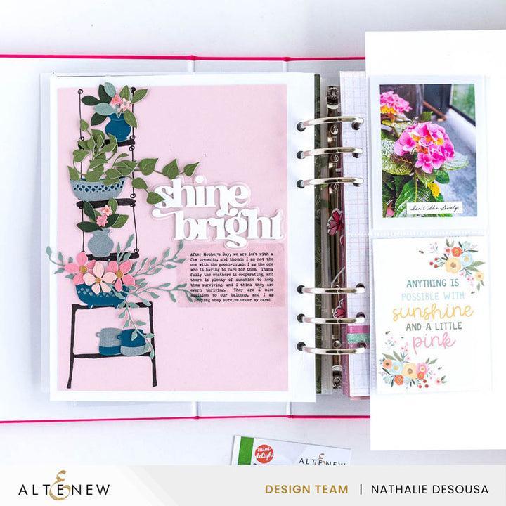Altenew - Clear Stamps &amp; Dies - Mini Delight: Potted Shelves-ScrapbookPal