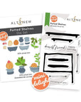 Altenew - Clear Stamps & Dies - Mini Delight: Potted Shelves-ScrapbookPal