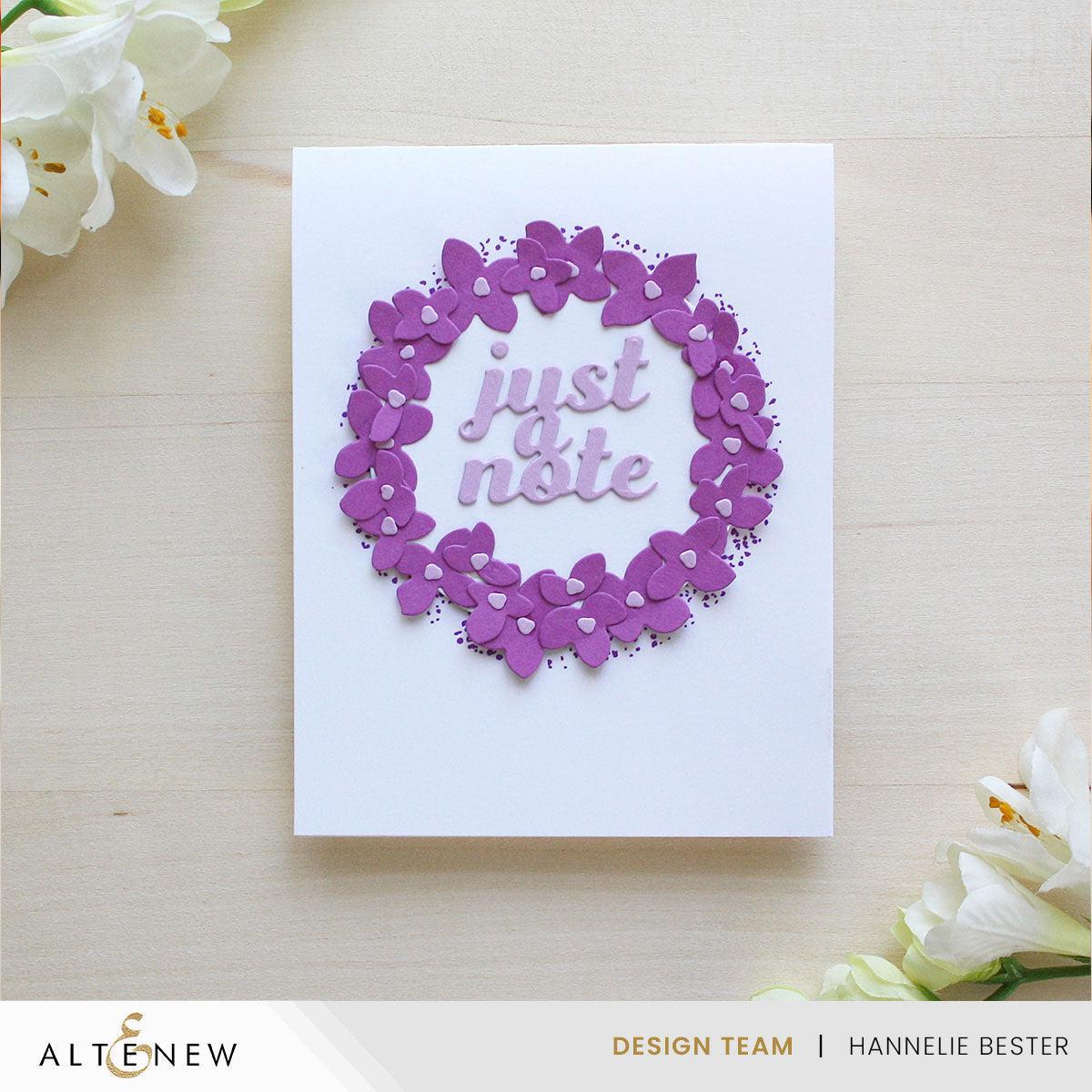 Altenew - Clear Stamps &amp; Dies - Pop-It-Up: Blooming Hydrangea-ScrapbookPal