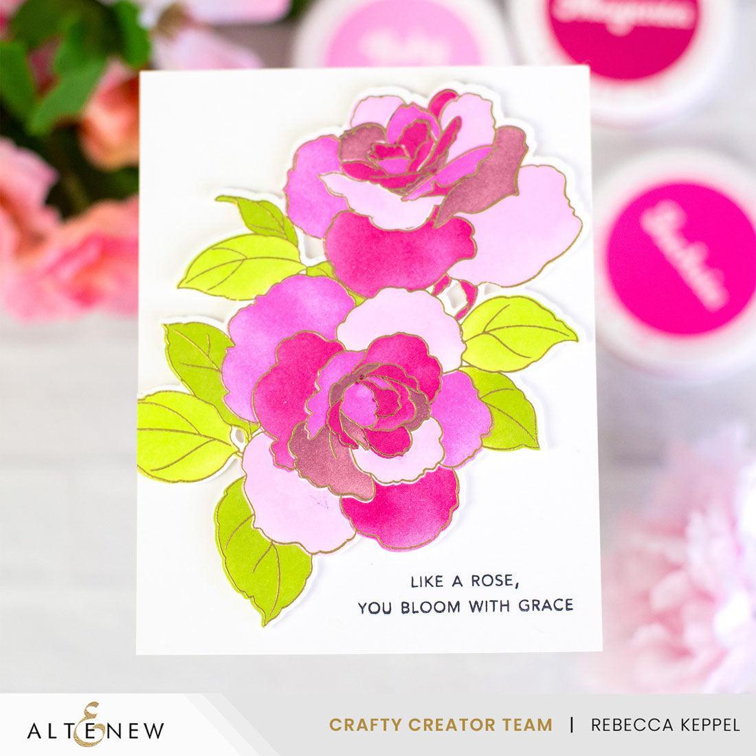 Altenew - Clear Stamps, Dies &amp; Stencils - Build-A-Garden: Rose Reverie-ScrapbookPal