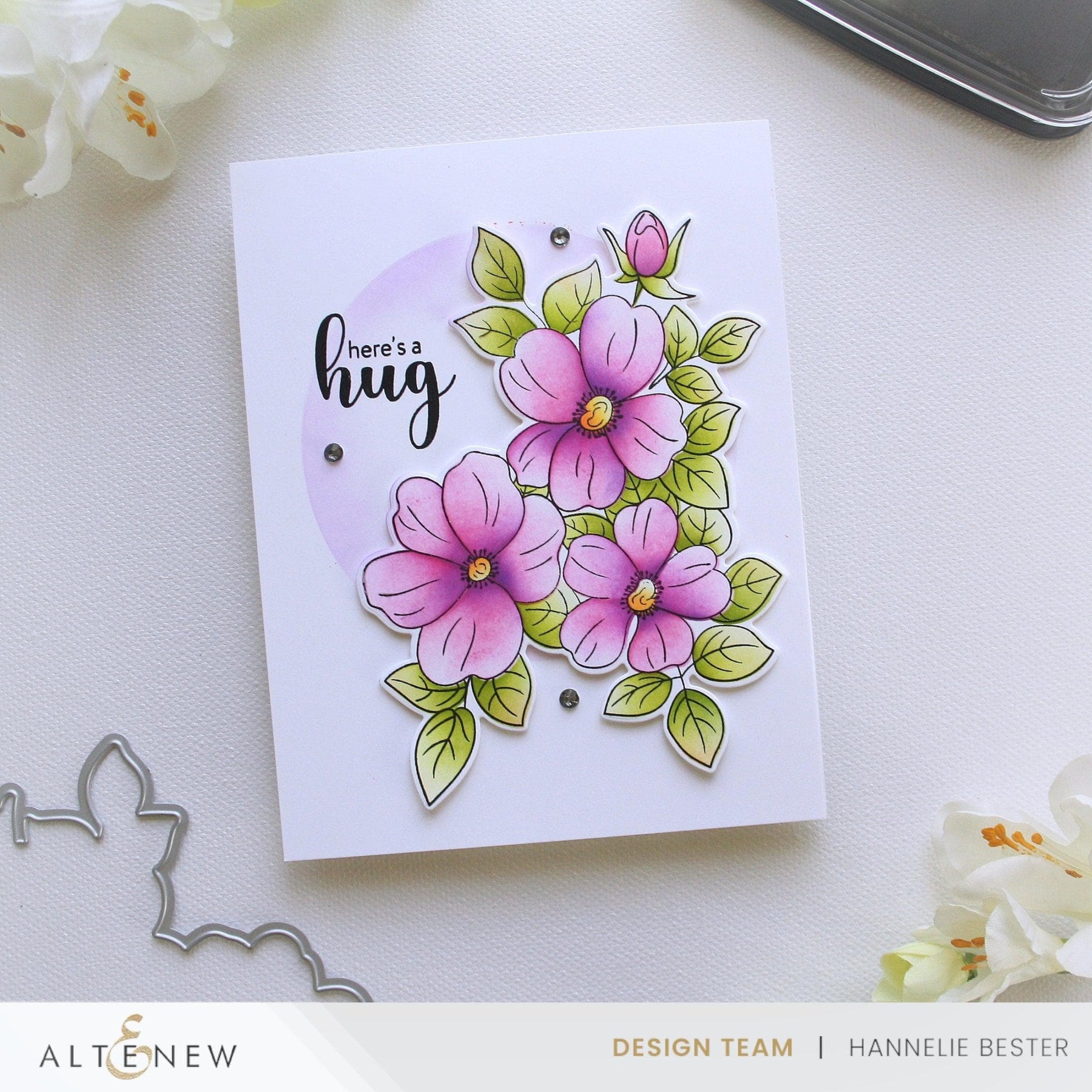 Altenew - Clear Stamps - Flutter &amp; Bloom-ScrapbookPal