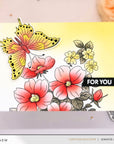 Altenew - Clear Stamps - Flutter & Bloom-ScrapbookPal