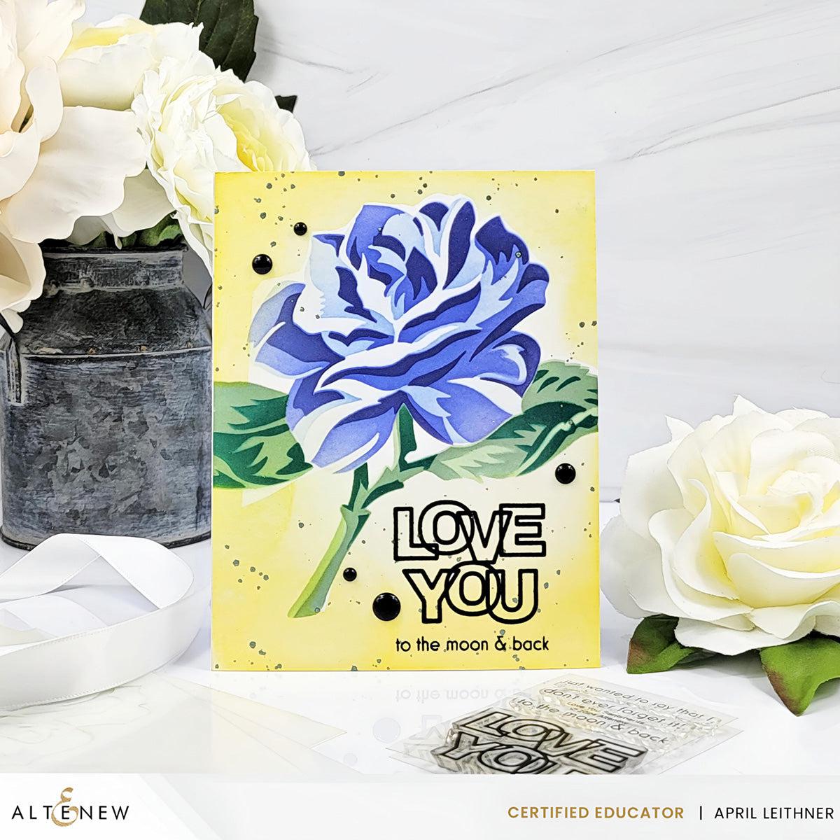 Altenew - Clear Stamps - Love You Sentiments-ScrapbookPal