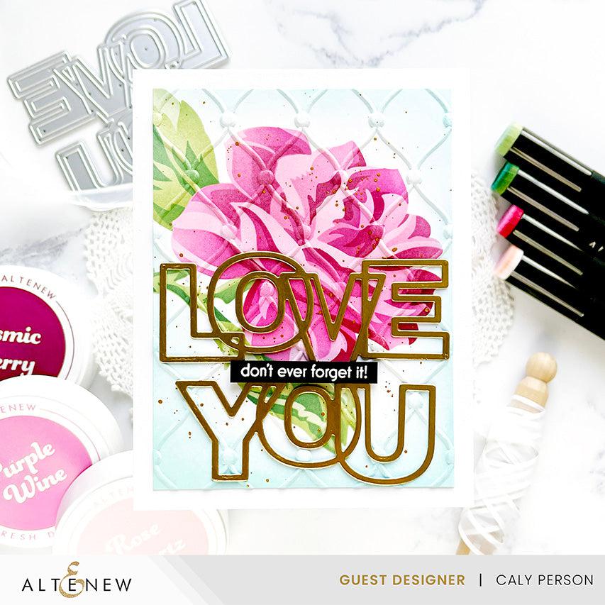 Altenew - Clear Stamps - Love You Sentiments-ScrapbookPal