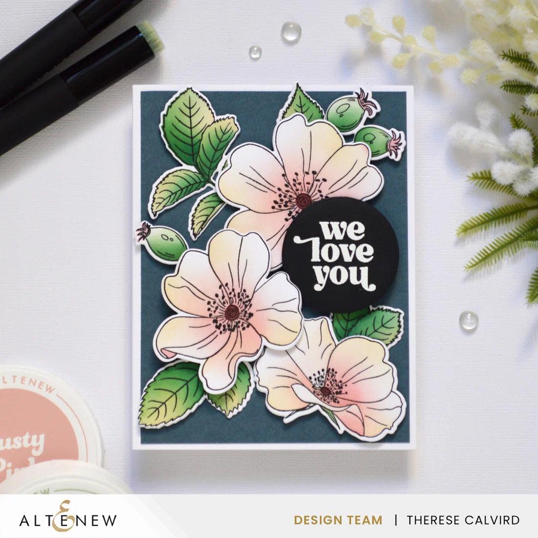 Altenew - Clear Stamps - One-Go: Briar Blossoms-ScrapbookPal