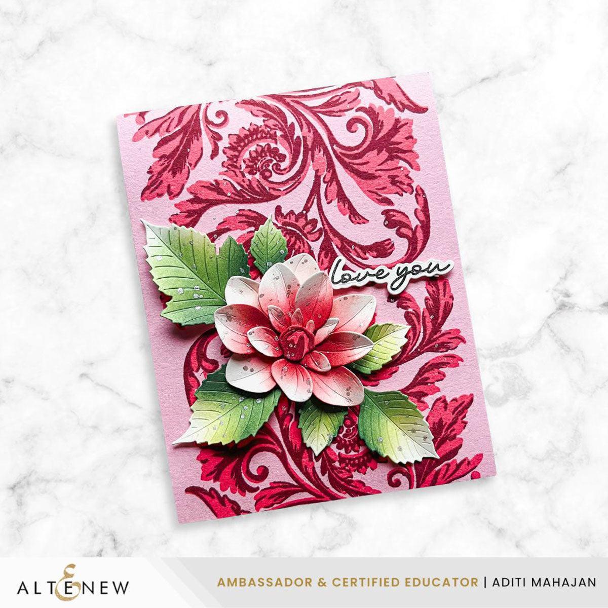 Altenew - Clear Stamps - Regal Flourishes Block-ScrapbookPal